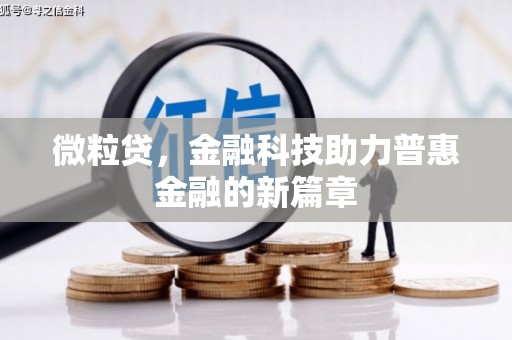 宁南微粒贷，金融科技助力普惠金融的新篇章