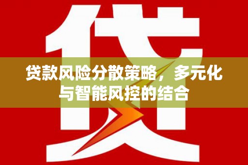 宁南贷款风险分散策略，多元化与智能风控的结合