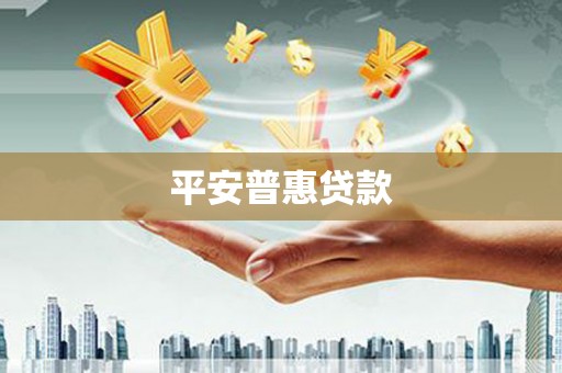 宁南平安普惠贷款