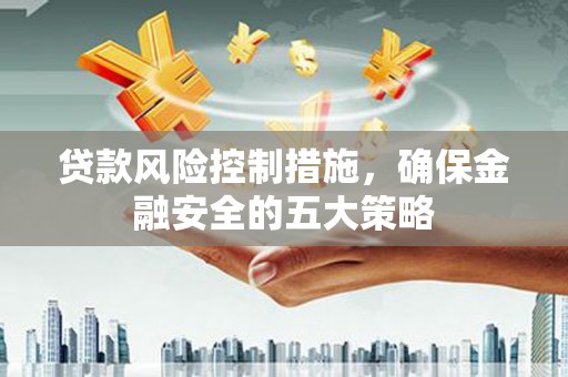 宁南贷款风险控制措施，确保金融安全的五大策略