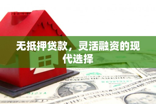 宁南无抵押贷款，灵活融资的现代选择