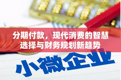 宁南分期付款，现代消费的智慧选择与财务规划新趋势