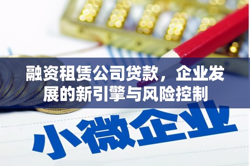 宁南融资租赁公司贷款，企业发展的新引擎与风险控制