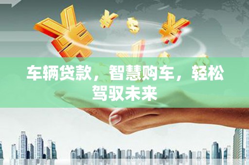 宁南车辆贷款，智慧购车，轻松驾驭未来
