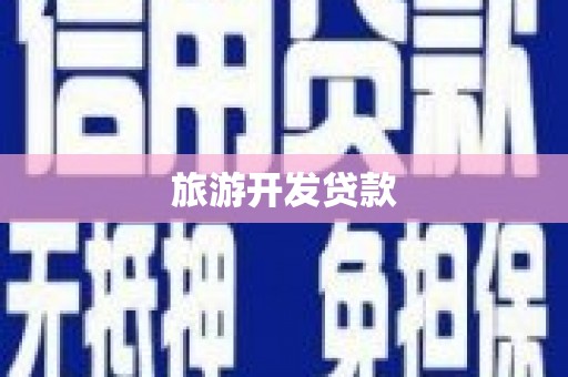 宁南旅游开发贷款