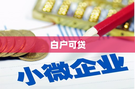 宁南白户可贷