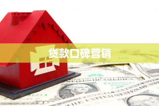 宁南贷款口碑营销