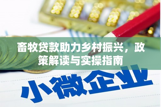 宁南畜牧贷款助力乡村振兴，政策解读与实操指南