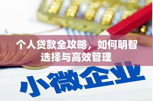 宁南个人贷款全攻略，如何明智选择与高效管理